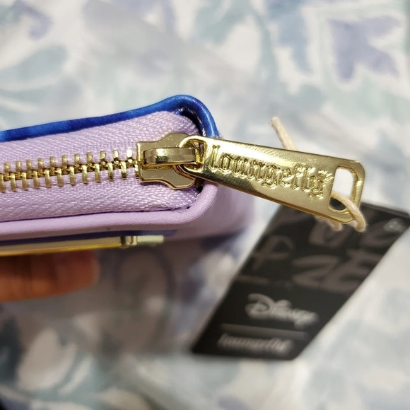 NWT Loungefly Disney Hercules Muses Clouds Zip Around Wallet - Picture 7 of 9